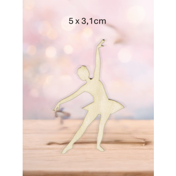 Baletnica 5 5cm, baletnica 5cm, sklejka 3mm